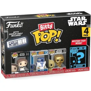 FUNKO BITTY POP PACK X LEIA + R2-D2 + C3PO + MISTERY (STAR WARS)