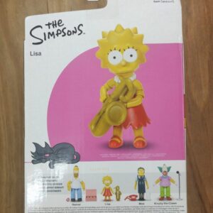 Lisa Simpson (Los simpsons) Muñeco de colección articulado- Jakks