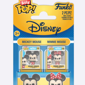 Funko Bitty Pop! Mickey Mouse + Minnie Mouse